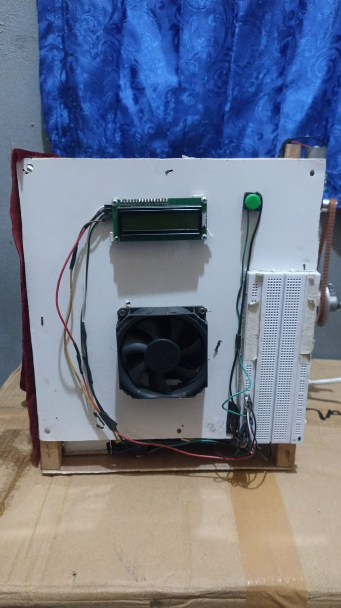 Preview of Arduino Uno-Based Automated Paddy Dryer Prototype